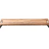 Acacia Lux Tabla Para Servir Negro, Natural