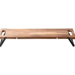 Acacia Lux Tabla Para Servir Negro, Natural