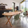 Acacia Mesa De Comedor Con Patas En X