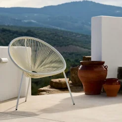 Acapulco Silla Lounge Blanco