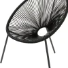 Acapulco Silla Lounge Negro