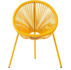 Acapulco Silla Para Ninos Amarillo