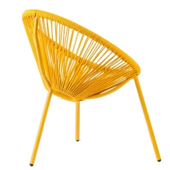 Acapulco Silla Para Ninos Amarillo