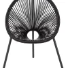 Acapulco Silla Para Ninos Negro