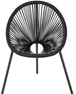 Acapulco Silla Para Ninos Negro