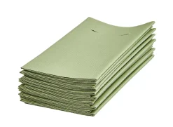 Airlaid Servill./Cubiert. Juego De 12 Verde Oliva
