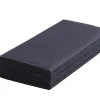 Airlaid Servill./Cubiert. Juego De 12 Negro