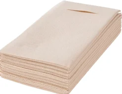 Airlaid Servilletas Cubierto Juego De 12 Beis