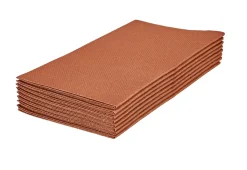 Airlaid Servilletas/Cubiert. Juego De 12 Bronceado