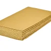 Airlaid Servilletas/Cubiert. Juego De 12 Dorado