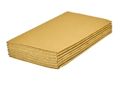Airlaid Servilletas/Cubiert. Juego De 12 Dorado