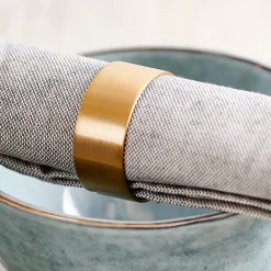 Alu Gold Anillo Para Servilleta Dorado