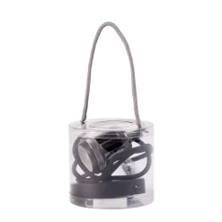 Alu Lampara Colgante Negro, Metal