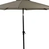 Alu Parasol Sin Pie Taupe