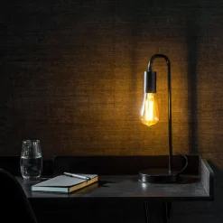 Arche Lampara De Mesa Negro