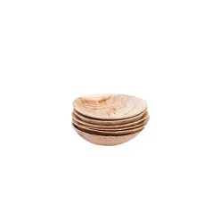 Areca Leaf Cuencos Juego De 6 Natural