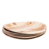 Areca Leaf Platos Juego De 6 Natural