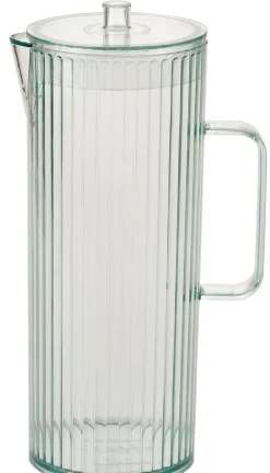 Aura Green Jarra Con Tapa Verde