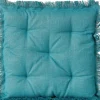 Ayla Cojin De Asiento Azul