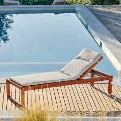 Azur Cojines De Jardín Para Tumbona Arena