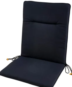 Azur Cojines De Jardín Para Silla Pleg Negro