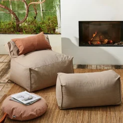 Bagie Sillon Puf Beis