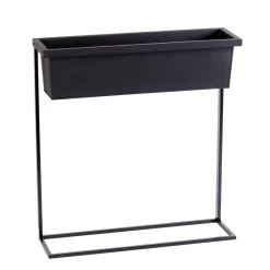 Balco Caja Para Plantas Negro