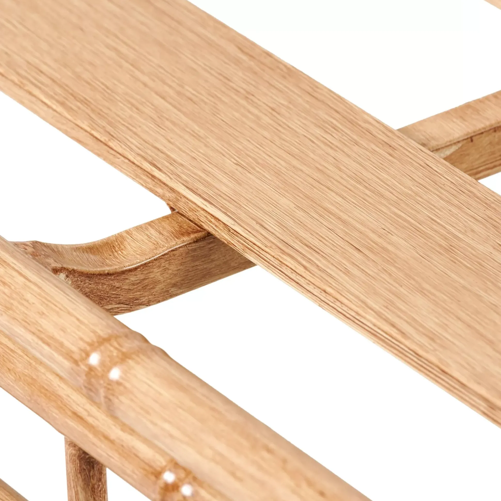 Bambolette Silla Esquinera Aspecto Bambu
