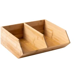 Bamboo Organizador Apilable Natural