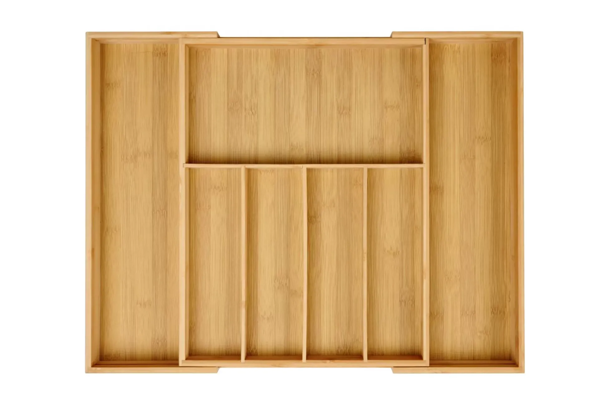 Bamboo Organizador Cajon Extensible Natural