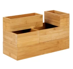 Bamboo Organizador Para Cajon Natural
