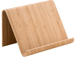 Bambus Soporte Tableta Atril De Cocina Natural