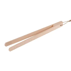 Basic Wood Pinzas De Cocina Natural