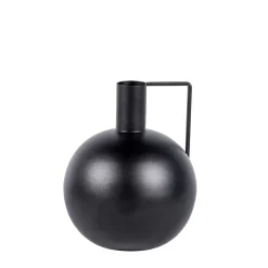 Basta Florero Esferico Negro
