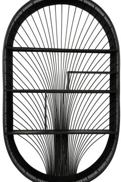 Bavi Estanteria De Pared Negro
