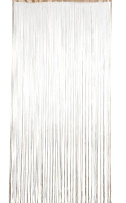 Beige Cortina De Flecos Beis