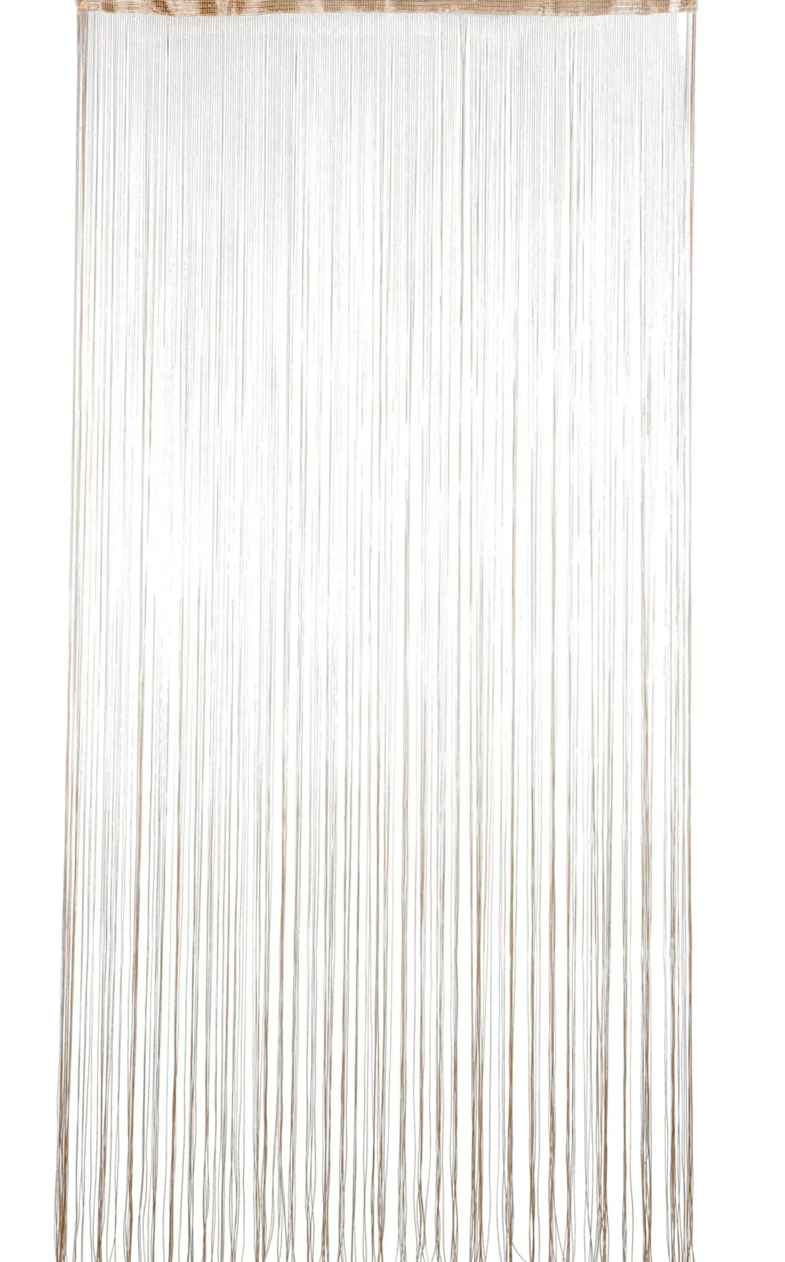 Beige Cortina De Flecos Beis