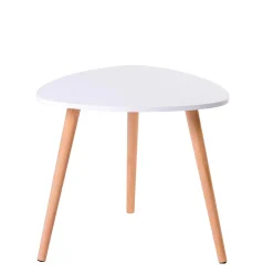 Belliot Mesa Auxiliar Blanco, Natural
