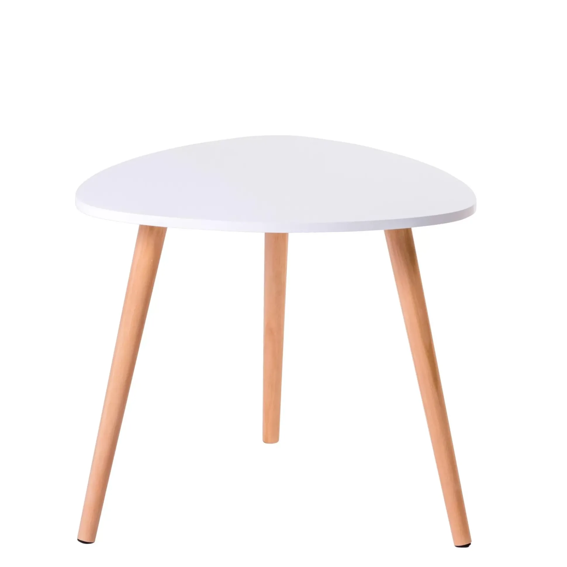 Belliot Mesa Auxiliar Blanco, Natural