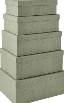 Bigso Caja De Almacenaje L Menta
