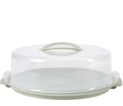 Bioline Bandeja Con Tapa Para Tartas Menta