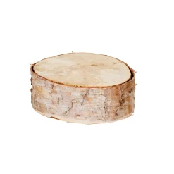 Birch Fuente De Madera Natural