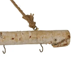 Birch Rama Con 7 Ganchos Natural