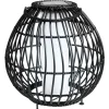 Bo Lampara Solar Negro
