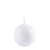 Bola Vela Esferica Blanco
