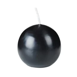 Bola Vela Esferica Negro