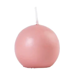 Bola Vela Esferica Rosa