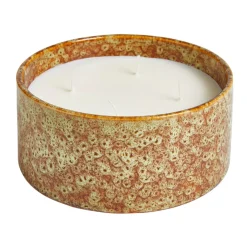 Bowl Vela En Vaso Blanco