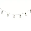 Bulb Guirnalda Solar 10 Leds Transparente