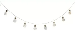 Bulb Guirnalda Solar 10 Leds Transparente